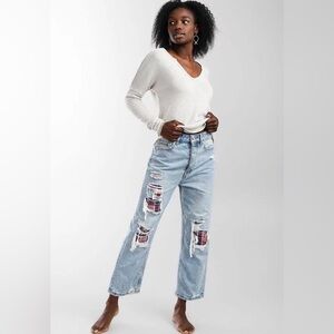 We The Free Women’s 90s Boyfriend Jeans Soul Seeker Blue Size 30